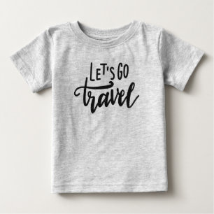 行こう旅行 ベビーTシャツ