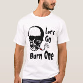 行こう焼跡1 Tシャツ (正面)