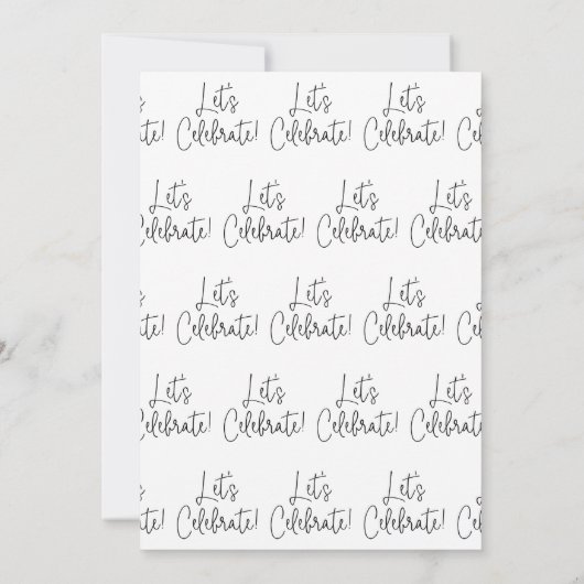 行こう祝よカジュアル結婚の 招待状 (裏面)