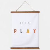 行こう遊よ。ウッドウォールタペストリー 吊り下げ型タペストリー (正面)