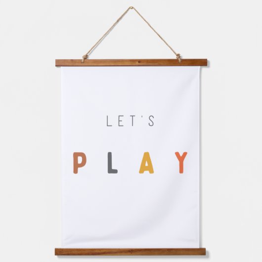 行こう遊よ。ウッドウォールタペストリー 吊り下げ型タペストリー (正面)