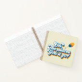 行こう、あなたのいくところ！風船の名言 ノートブック (内部)