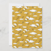 行こう、君が辿る場所へ！レトロな卒業おめでとう 招待状 (裏面)