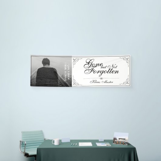 行ったが忘れない-クラシック 横断幕 (トレードショー)