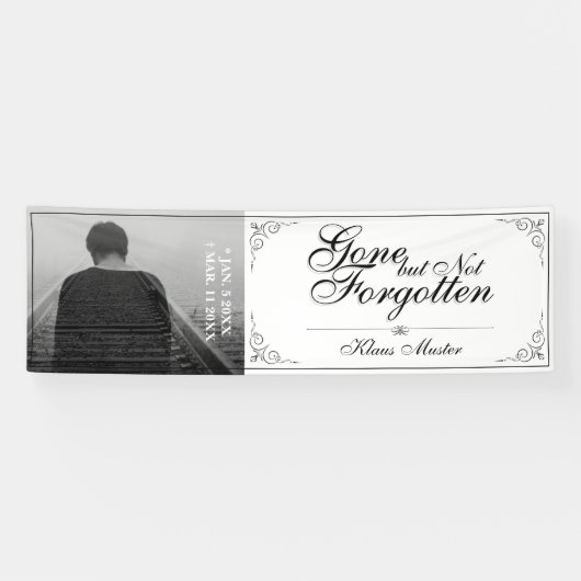 行ったが忘れない-クラシック 横断幕 (横)