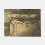 行ったが忘れない(ジョン・ウィリアム・ウォーターハウス) ドアマット (正面)