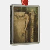 行ったが忘れない(ジョン・ウィリアム・ウォーターハウス) メタルオーナメント (右)