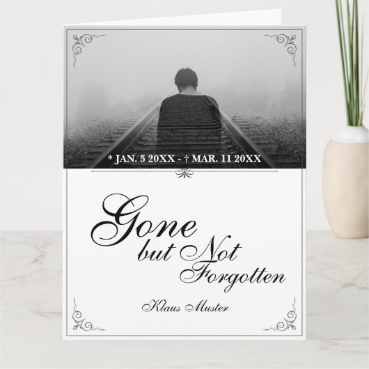 行ったが行かな忘れい-クラシック カード (正面)