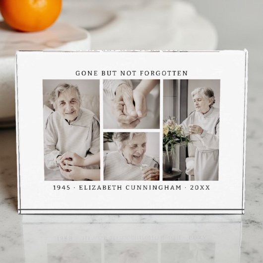 行ったが記念忘れ的なシンプル4コラージュ フォトブロック