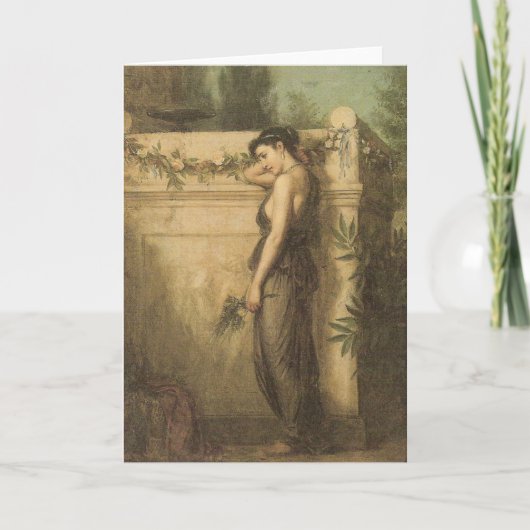 行ったが、忘れられなかった挨拶状 カード (正面)