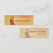 行ったサーフ! ビジネス/接触カード コーリングカード (正面/裏面)