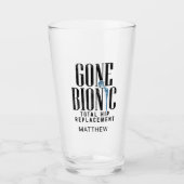 行ったバイオニックお尻の置き換えが良く近いカスタム タンブラーグラス (正面)