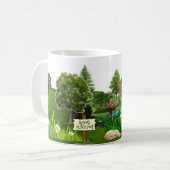 行った採取のコーヒー・マグ、コップ コーヒーマグカップ (正面左)