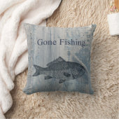 行った採取の魚 クッション (ブランケット)