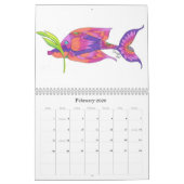 行った採取! カレンダー (2月 2026)