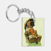 行った採取 キーホルダー (正面左)