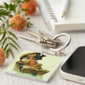 行った採取 キーホルダー (正面右)