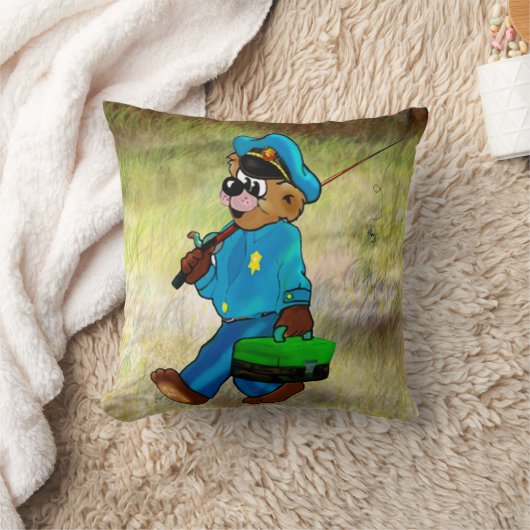 行った採取! クッション (ブランケット)