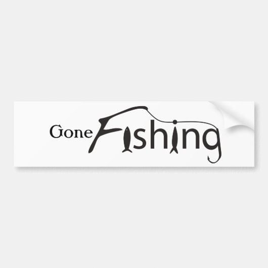 行った採取 バンパーステッカー (正面)