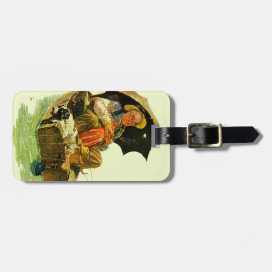 行った採取 ラゲッジタグ (正面横)