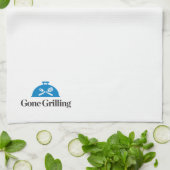 行った焼くこと キッチンタオル (折り畳み)