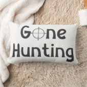 「行った狩り」トス枕 ランバークッション (ブランケット)