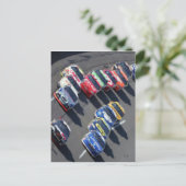 行った競争の郵便はがき ポストカード (スタンド正面)