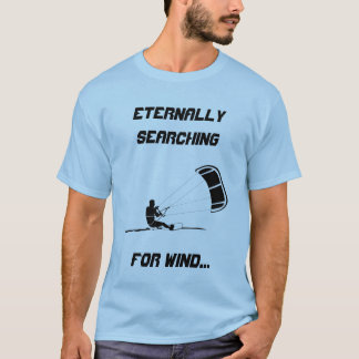 行った結び目Kitesurfing -人の基本的なTシャツ Tシャツ