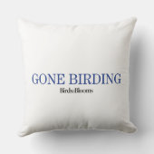 行った野鳥観察 クッション (裏面)