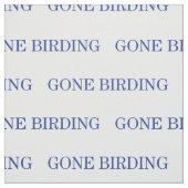 行った野鳥観察 ファブリック (見本)