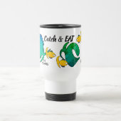 行った魚釣りキャッチ食べと トラベルマグ (中央)