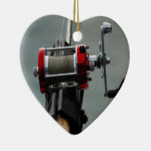 行った魚釣り セラミックオーナメント (右)