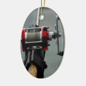 行った魚釣り セラミックオーナメント (左)