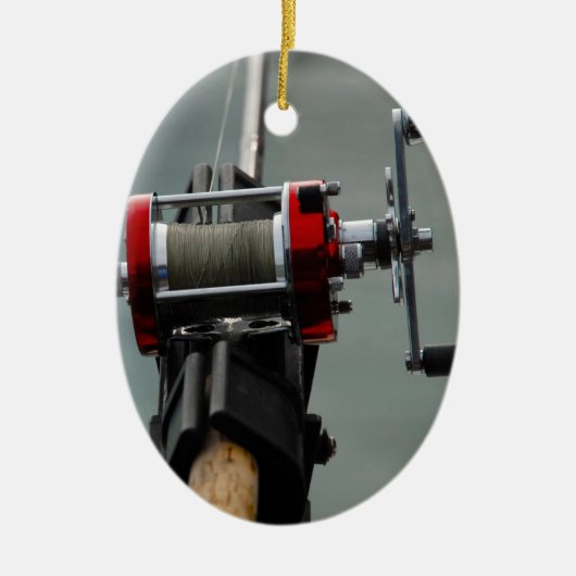 行った魚釣り セラミックオーナメント (正面)