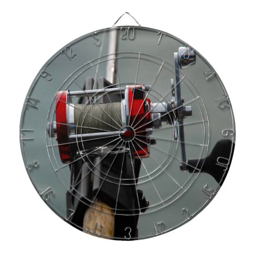 行った魚釣り ダーツボード (正面)