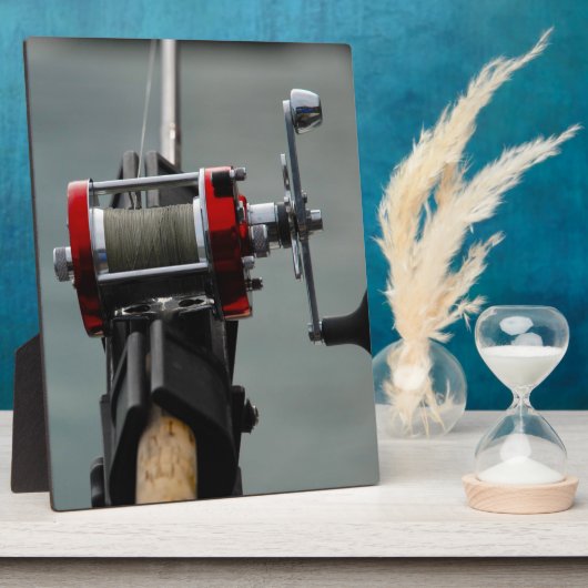 行った魚釣り フォトプラーク (側面)