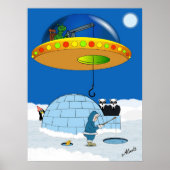 行った魚釣り ポスター (正面)