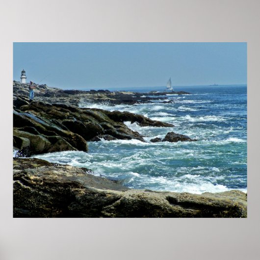 行った魚釣り ポスター (正面)