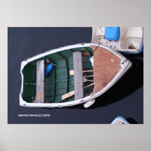 行った魚釣り ポスター (正面)