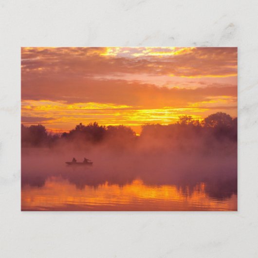 行った魚釣り ポストカード (正面)