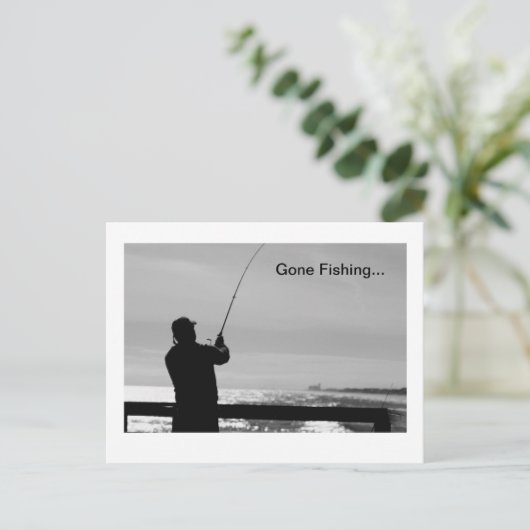 行った魚釣り ポストカード (スタンド正面)