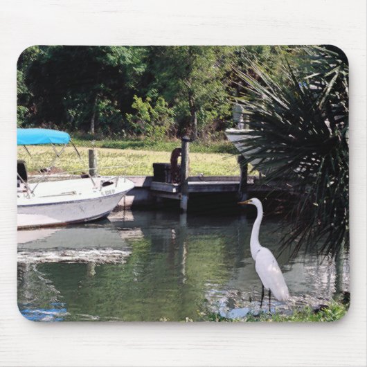 行った魚釣り! マウスパッド (正面)