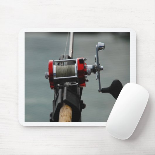 行った魚釣り マウスパッド (マウス)