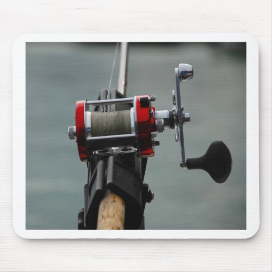 行った魚釣り マウスパッド (正面)