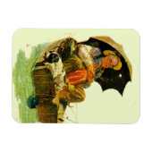 行った魚釣り マグネット (横)