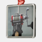 行った魚釣り メタルオーナメント (左)