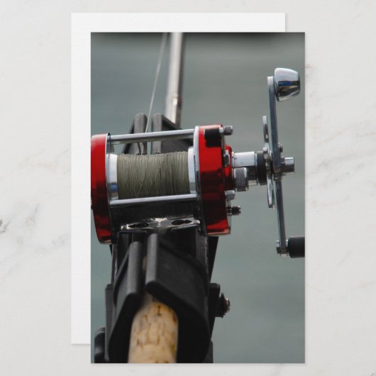 行った魚釣り 便箋 (正面/裏面)