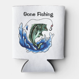 行った魚釣り 缶クーラー