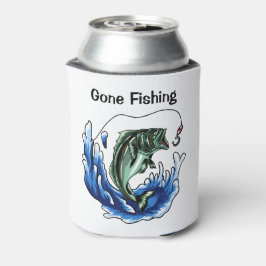 行った魚釣り 缶クーラー