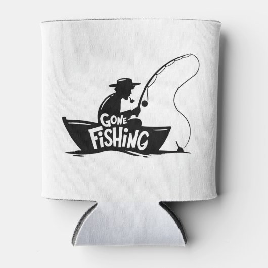 行った魚釣り 缶クーラー (正面)